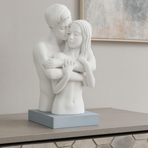 Visualizza i dettagli per Busto coppia sentimenti bongelli preziosi carta da zucchero Busto coppia sentimenti bongelli preziosi carta da zucchero