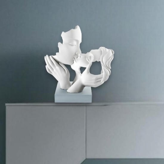 Scultura coppia mani face carta h23 da zucchero Scultura coppia mani face carta h23 da zucchero