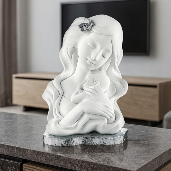 Statuetta maternita base argento bongelli preziosi Statuetta maternita base argento bongelli preziosi