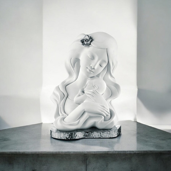 Statuetta maternita base argento bongelli preziosi Statuetta maternita base argento bongelli preziosi