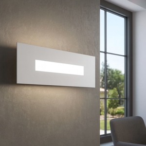 Visualizza i dettagli per Wally top light applique bianco design moderno Wally top light applique bianco design moderno