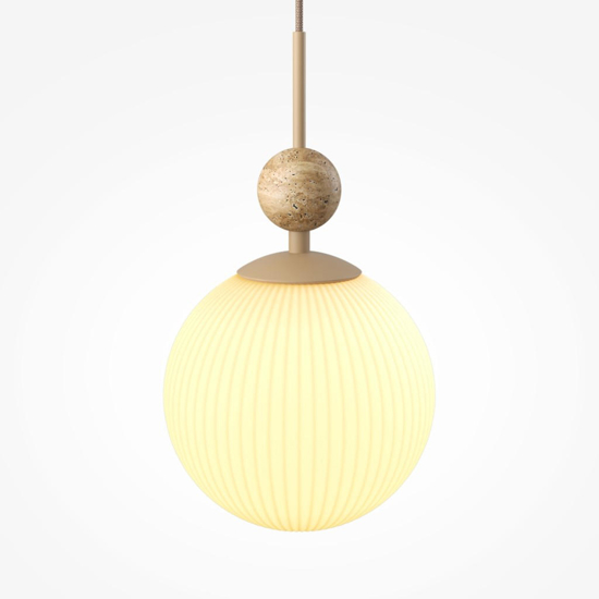 Lampada a sospensione per comodino maytoni tavo sfera vetro decorato Lampada a sospensione per comodino maytoni tavo sfera vetro decorato