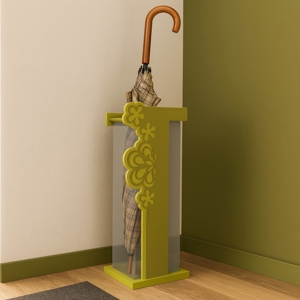 Visualizza i dettagli per Merletto portaombrelli moderno legno colore verde oliva Merletto portaombrelli moderno legno colore verde oliva