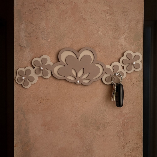 Appendichiavi a parete moderno magnetico legno colore grigio prugna Appendichiavi a parete moderno magnetico legno colore grigio prugna