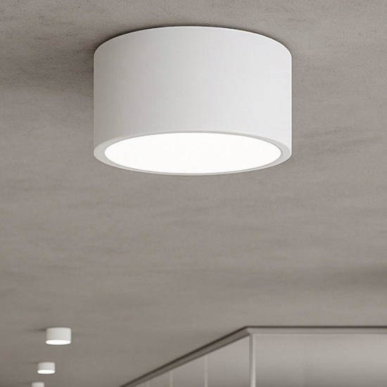 Boiler ondaluce faretti tondo bianco led cct 3000k 4000k dimmerabile