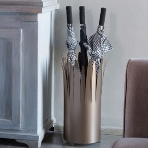 Visualizza i dettagli per Portaombrelli da ingresso design moderno bronzo Portaombrelli da ingresso design moderno bronzo