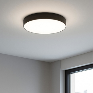 Visualizza i dettagli per Plafoniera moderna led 20w cct 3000k 4000k nera dimmerabile ondaluce boiler Plafoniera moderna led 20w cct 3000k 4000k nera dimmerabile ondaluce boiler