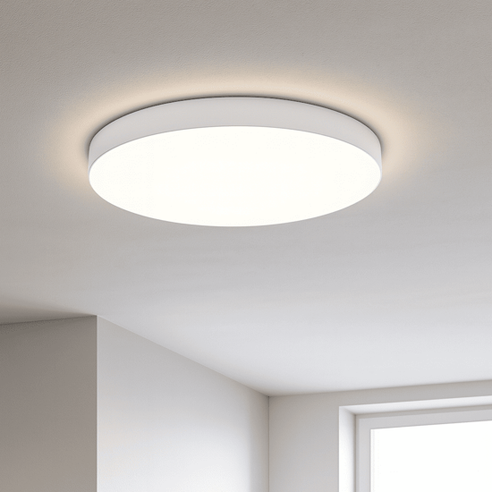 Boiler ondaluce plafoniera tonda led cct 3000k 4000k 60cm bianca Boiler ondaluce plafoniera tonda led cct 3000k 4000k 60cm bianca