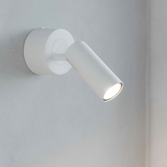Play pl ideal lux applique led bianco orientabile 7w 3000k da soffitto