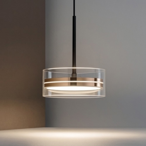 Visualizza i dettagli per Aere perenz lampada a sospensione oro rosa led 3000k moderna Aere perenz lampada a sospensione oro rosa led 3000k moderna