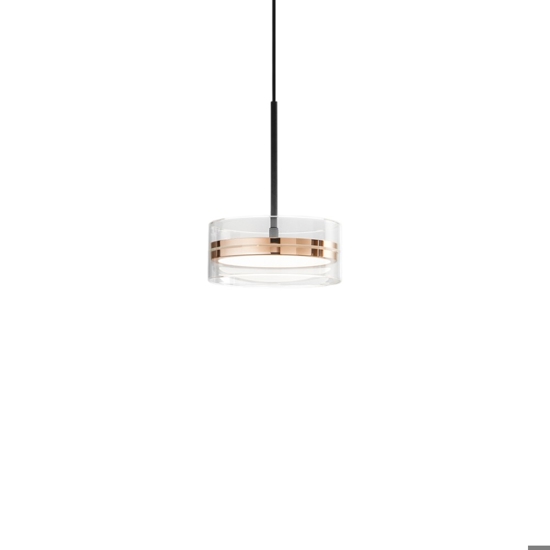 Lampadario 4 pendenti oro rosa per tavolo soggiorno perenz aere Lampadario 4 pendenti oro rosa per tavolo soggiorno perenz aere
