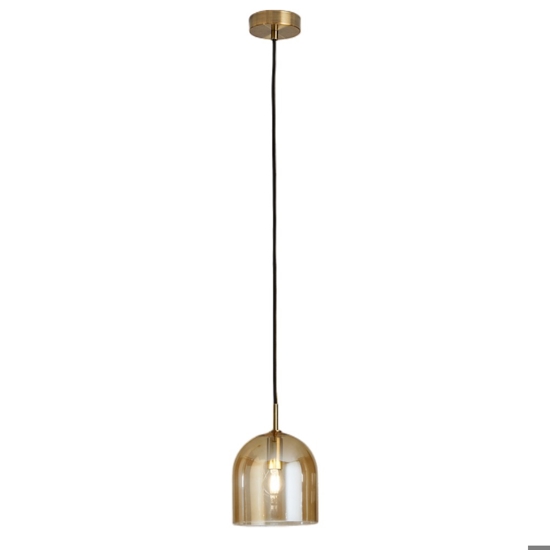 Lampada a sospensione coro perenz in vetro ambra per isola penisola Lampada a sospensione coro perenz in vetro ambra per isola penisola