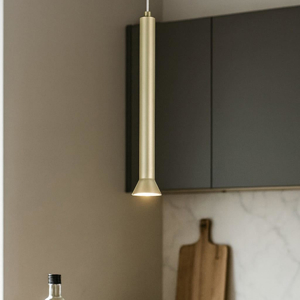 Visualizza i dettagli per Ondaluce so lila gr lampada a sospensione per penisola cucina oro Ondaluce so lila gr lampada a sospensione per penisola cucina oro