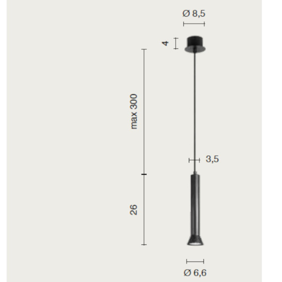 Lampada a sospensione nera gu10 ondaluce so lila pc Lampada a sospensione nera gu10 ondaluce so lila pc