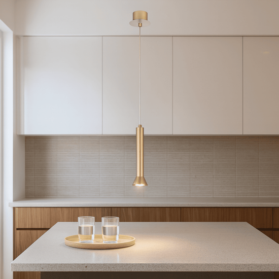 So lila pc ondaluce lampada a sospensione per bancone cucina metallo oro So lila pc ondaluce lampada a sospensione per bancone cucina metallo oro