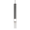 Lampada a sospensione perenz poule fume cilindro led 3000k dimmerabile