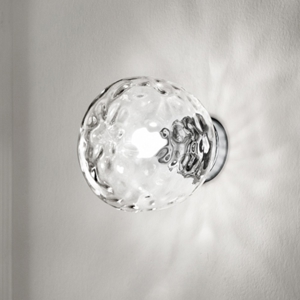 Visualizza i dettagli per Applique da parete moderna in vetro trasparente perenz Applique da parete moderna in vetro trasparente perenz