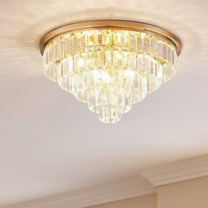 Visualizza i dettagli per Plafoniera classica ondaluce pl castle pc oro cristalli per salotto Plafoniera classica ondaluce pl castle pc oro cristalli per salotto