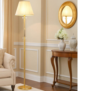 Visualizza i dettagli per Lampada da terra piantana classica ondaluce pt dido oro Lampada da terra piantana classica ondaluce pt dido oro