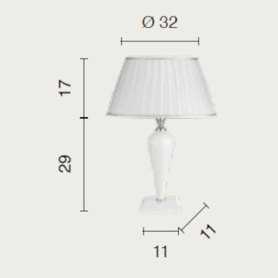 Lampada da tavolo nera ondaluce lt ravel contemporanea per salotto