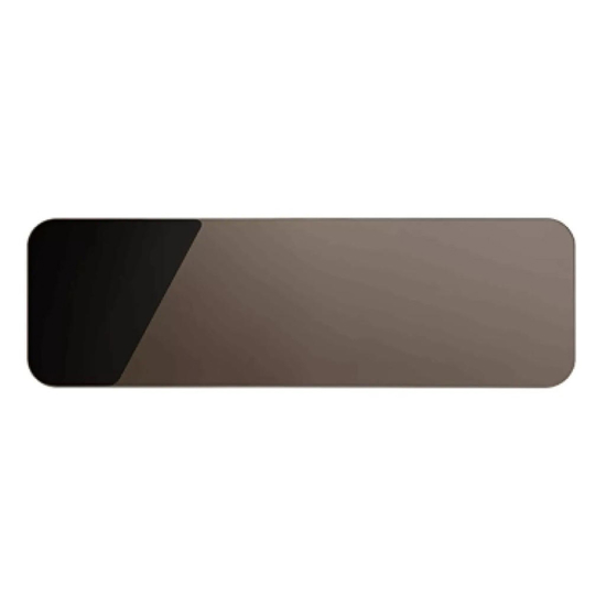 Linea light gemini applique led 2700k bronzo specchiato