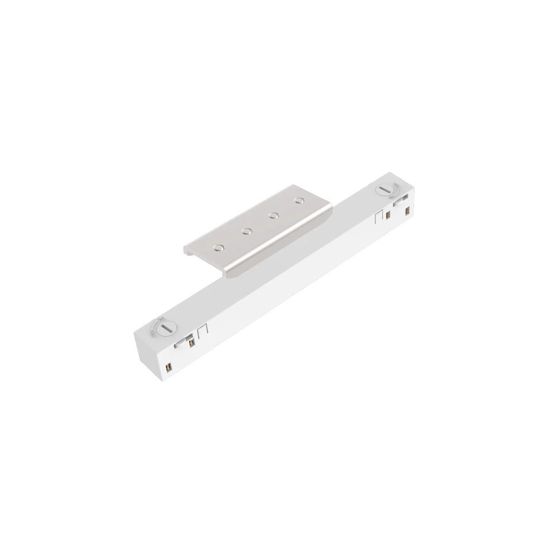 Accessorio giunto lineare conessione binario monofase bianco