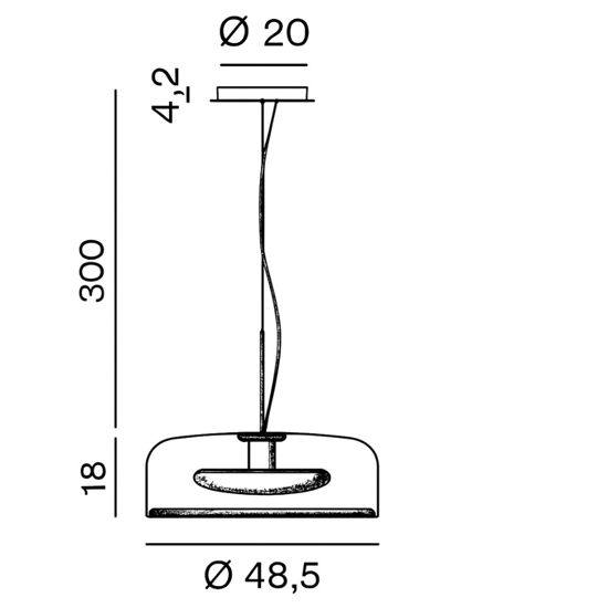 Lampadario grigio tortora led 30w cct per cucina perenz velia