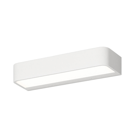 Applique moderna da parete rettangolare led 31w cct top light smart bianca