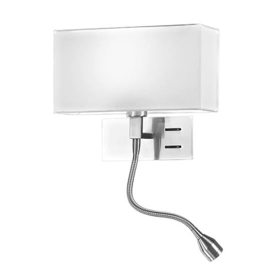 Applique destro per comodino camera da letto perenz para hotel