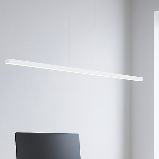 Lampadario moderno per tavolo da pranzo bianco led 3000k dimmerabile