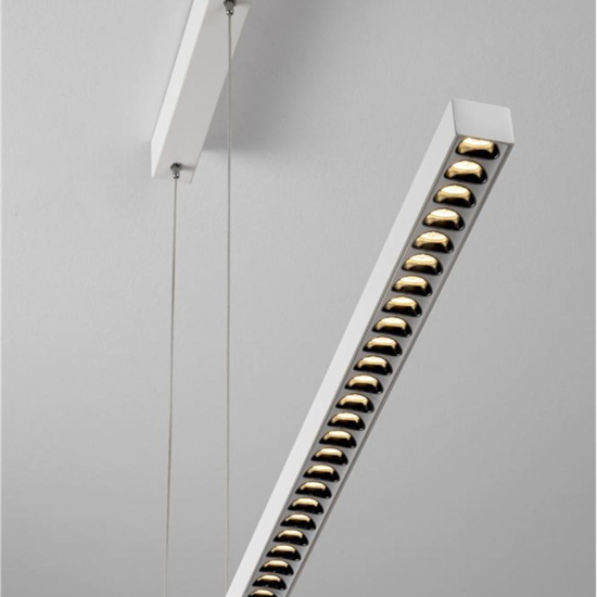Lampadario moderno per tavolo da pranzo bianco led 3000k dimmerabile