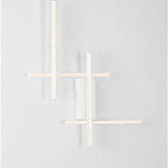 Applique led 3200k dimmerabile bianca moderna minimalista