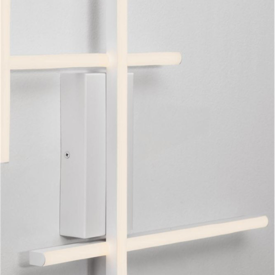 Applique led 3200k dimmerabile bianca moderna minimalista