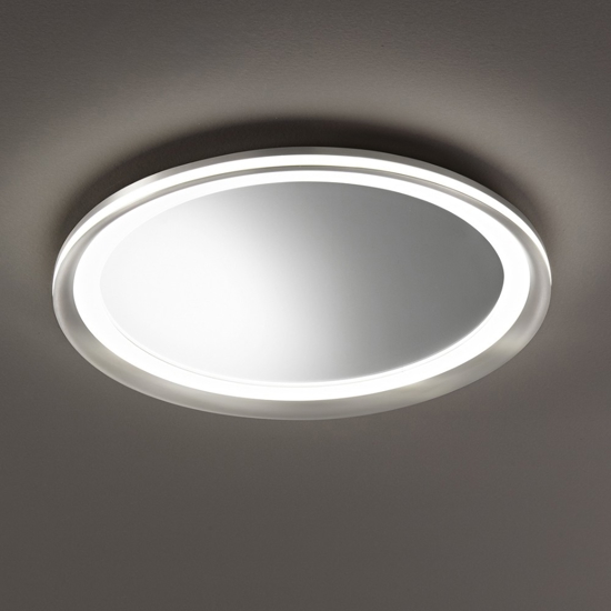 Plafoniera led 59w 3000k grigio miro perenz illuminazione