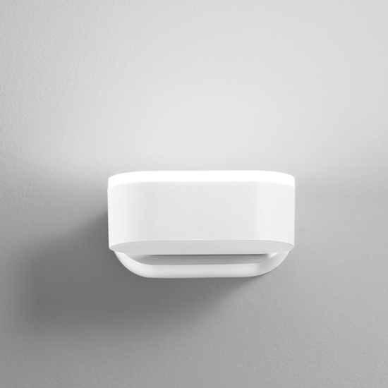 Applique bianco moderna girevole led 3000k perenz illuminazione candy