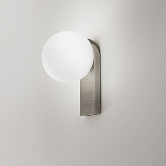 Applique sfera grigio titanio talia perenz illuminazione