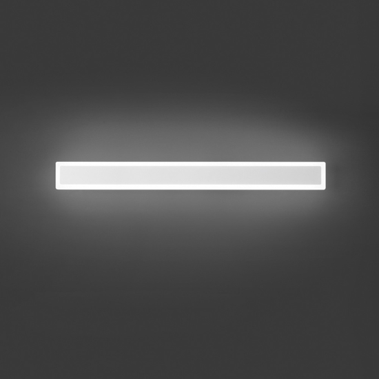 Applique wally bianca led 22w 3000k rettangolare moderna perenz