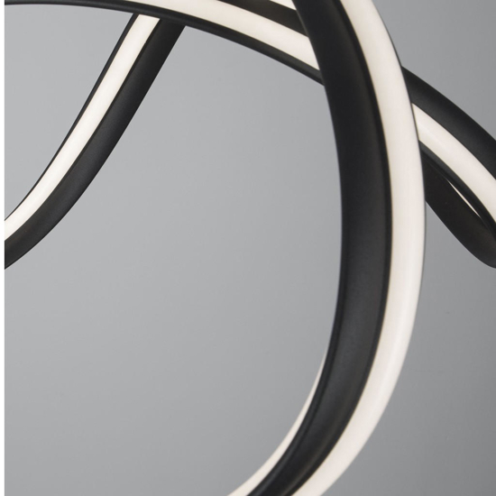 Lampadario design moderno led 60w 3000k dimmerabile mero