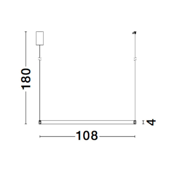 Lampadario anello ottone anticato led 3000k 108 cm