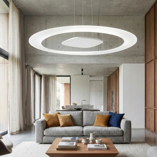 Linea light antigua 60cm lampadario lampadario design led 35w 3000k