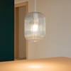 Lampadario a sospensione per bagno toplight tender blu