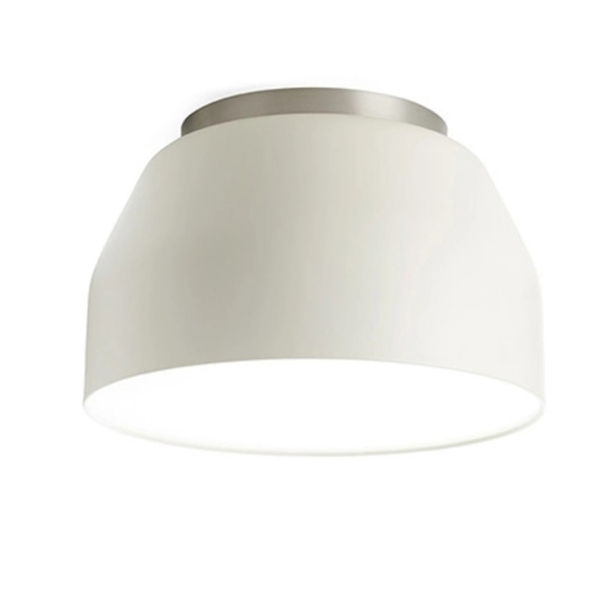 Plafoniera da cucina rotonda mug miloox design moderno tortora