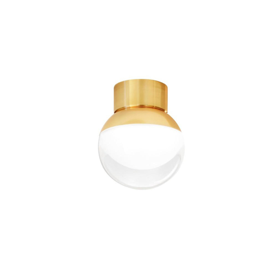 Linea light rossini plafoniera da soffitto oro led 6w 3000k