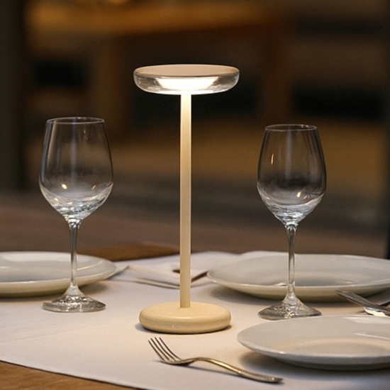 Lampada portatile per tavolino sabbia soap perenz illuminazione