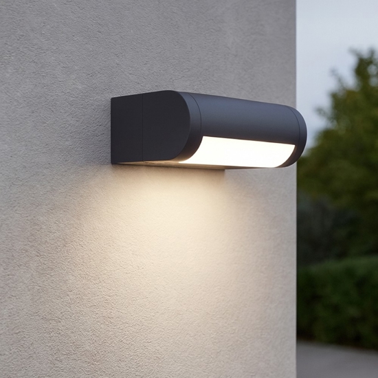 Applique da esterno moderno orientabile led 12w 3000k orienta perenz