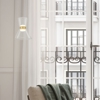 Lampadario a sospensione per bagno in vetro led 6w 3000k oro luce biemissione
