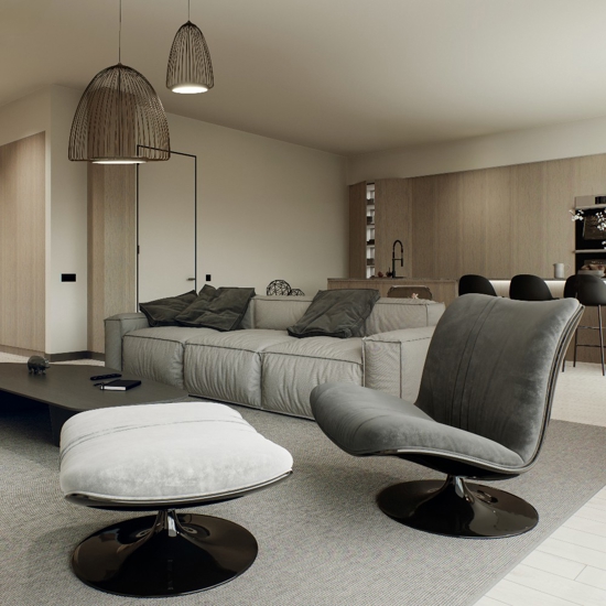 Lampadario led design moderno gabbia di metallo nero per soggiorno