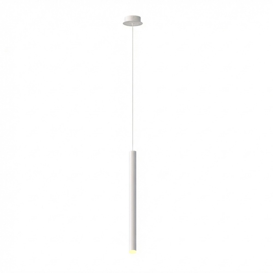 Lampada sospensione cilindro bianco led 6w 3000k