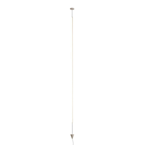 Lampada da terra moderna sospesa bianca led 3000k dimmerabile