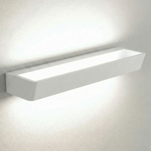Applique bianca led 30w 4000k lampada da parete moderna